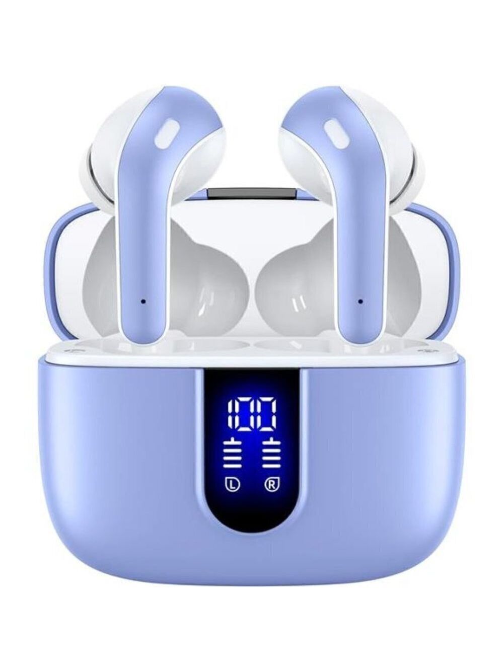 Bluetooth Headphone Wireless Earbud Airpods Pro 2 Charging Case Waterproof PURPL